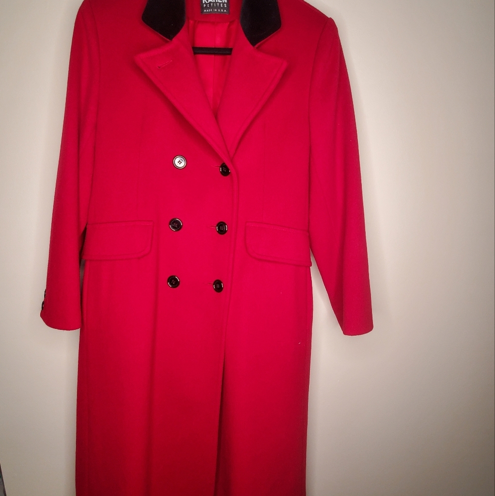 Karen Petites 100% Wool Jacket